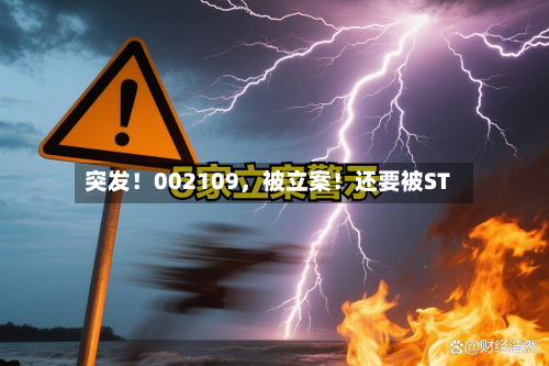 突发！002109，被立案！还要被ST-第3张图片
