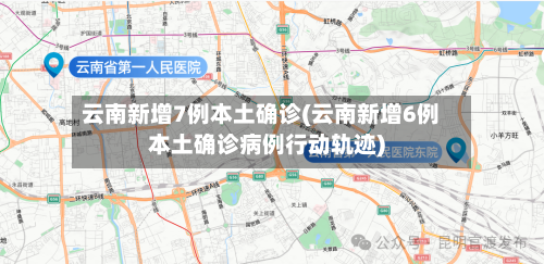 云南新增7例本土确诊(云南新增6例本土确诊病例行动轨迹)-第2张图片