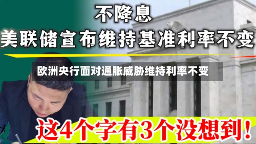 欧洲央行面对通胀威胁维持利率不变-第2张图片