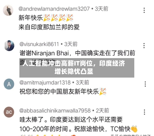 人工智能冲击高薪IT岗位，印度经济增长隐忧凸显-第3张图片