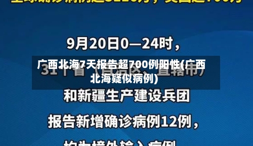 广西北海7天报告超700例阳性(广西北海疑似病例)-第2张图片