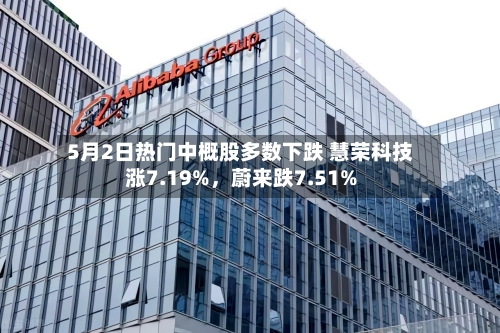 5月2日热门中概股多数下跌 慧荣科技涨7.19%	，蔚来跌7.51%-第3张图片